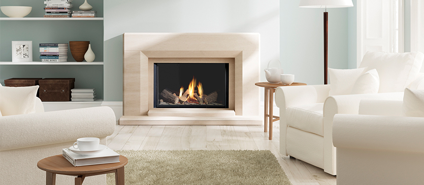 Infinity Gas Fire in Fireplace Suite