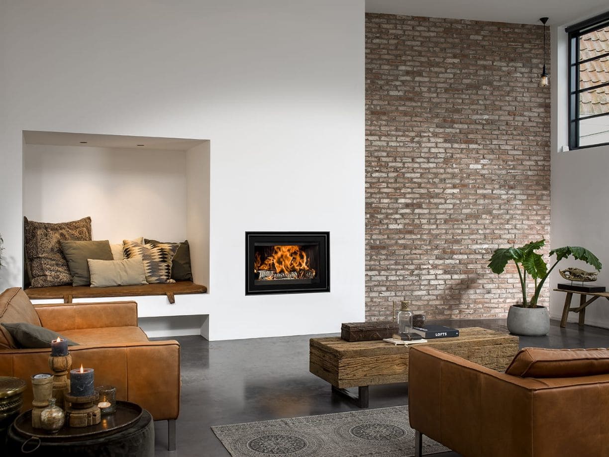 Falcon 80-56 Hole in the Wall Wood Burning Stove